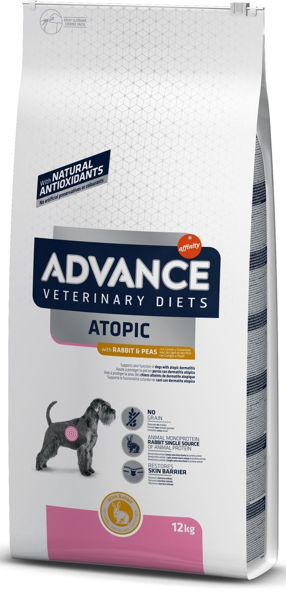 Advance Veterinary Diet hond atopisch gevoelige huid graanvrij derma