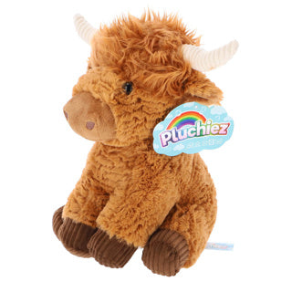 Pluchiez pluche schotse hooglander 28 cm | 3 stuks