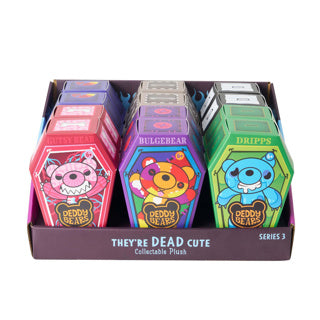 Deddyberen pluche serie 3 kist 15 cm