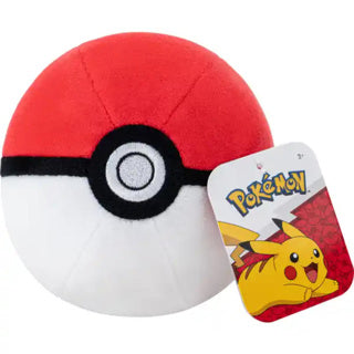 Pokémon pokeball pluche assorti | 6 stuks