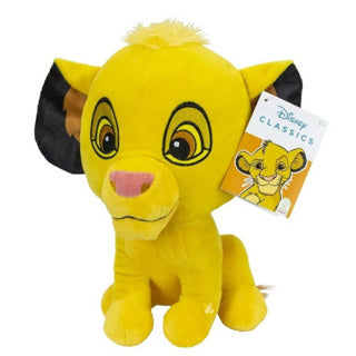 Disney knuffel simba pluche met geluid - lion king knuffeldier 30cm.