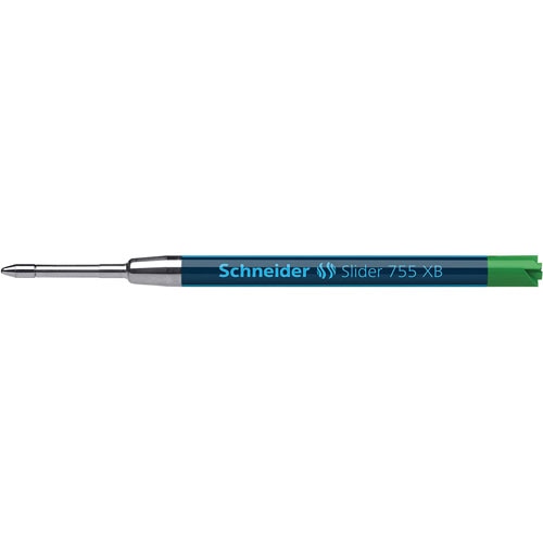 Rollerballpen-navulling slider 755 schneider groen