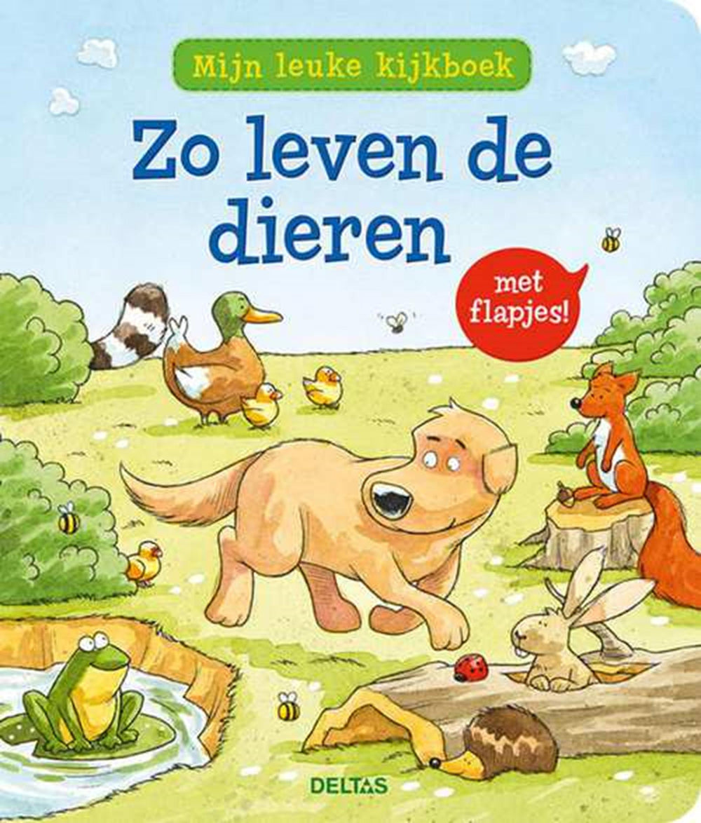 Deltas mijn leuke kijkboek zo leven de dieren