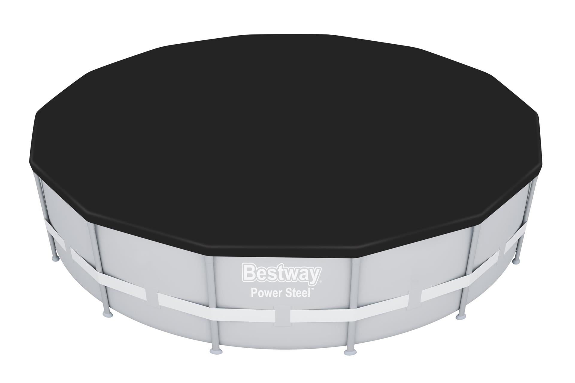 Bestway flowclear afdekhoes poolcover rond 396cm