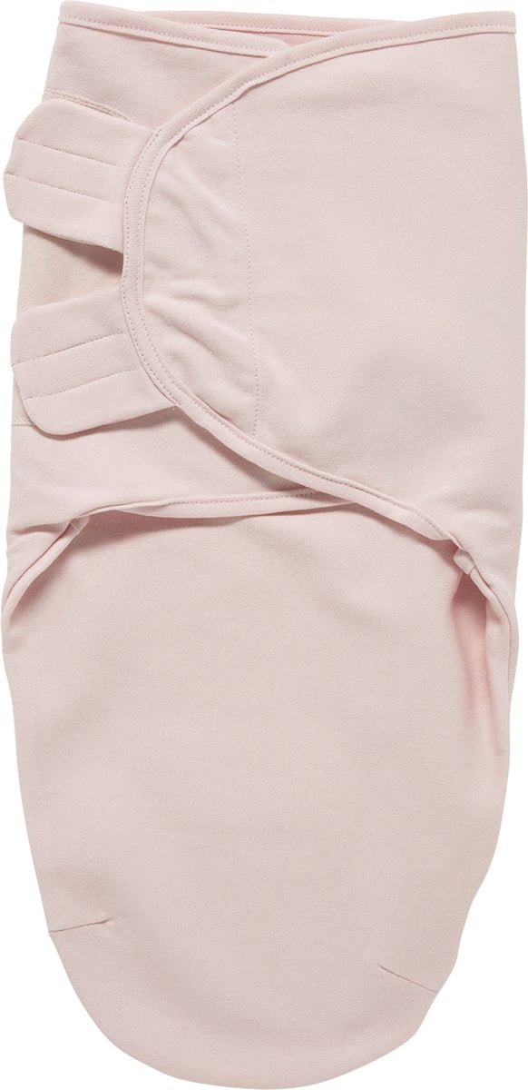 Meyco baby uni swaddle inbakerdoek - light pink - 0-3 maanden - 1.0 tog