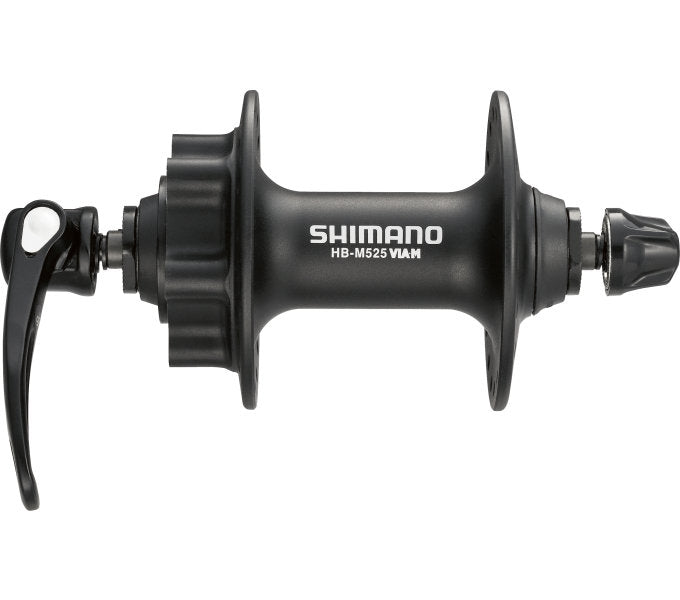 Moyeu avant Shimano FH-M525 - support de frein à disque 36 trous 6 trous - noir