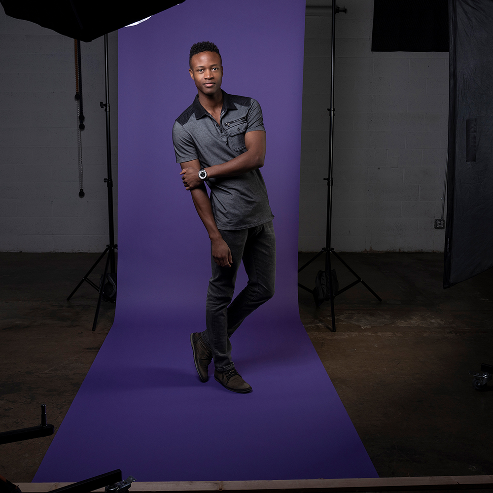 Superior achtergrondpapier 68 dieppaars 1,35 x 11m