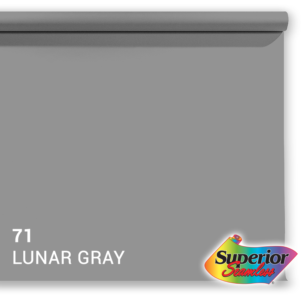 Superior achtergrondpapier 71 maangrijs 1,35 x 11m