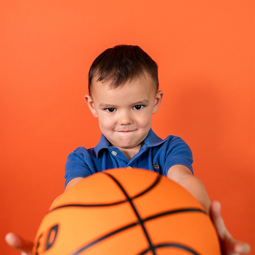 Superior achtergrondpapier 94 oranje 1,35 x 11m