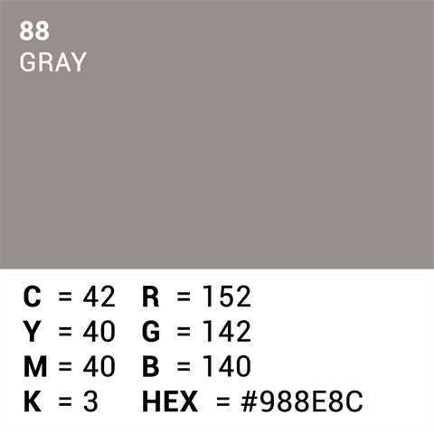 Superior achtergrondpapier 88 grijs 3,56 x 15m