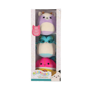 Jazwares squishmallows knuffel pluche - micromallows tia, mariska, louden - 3dlg.