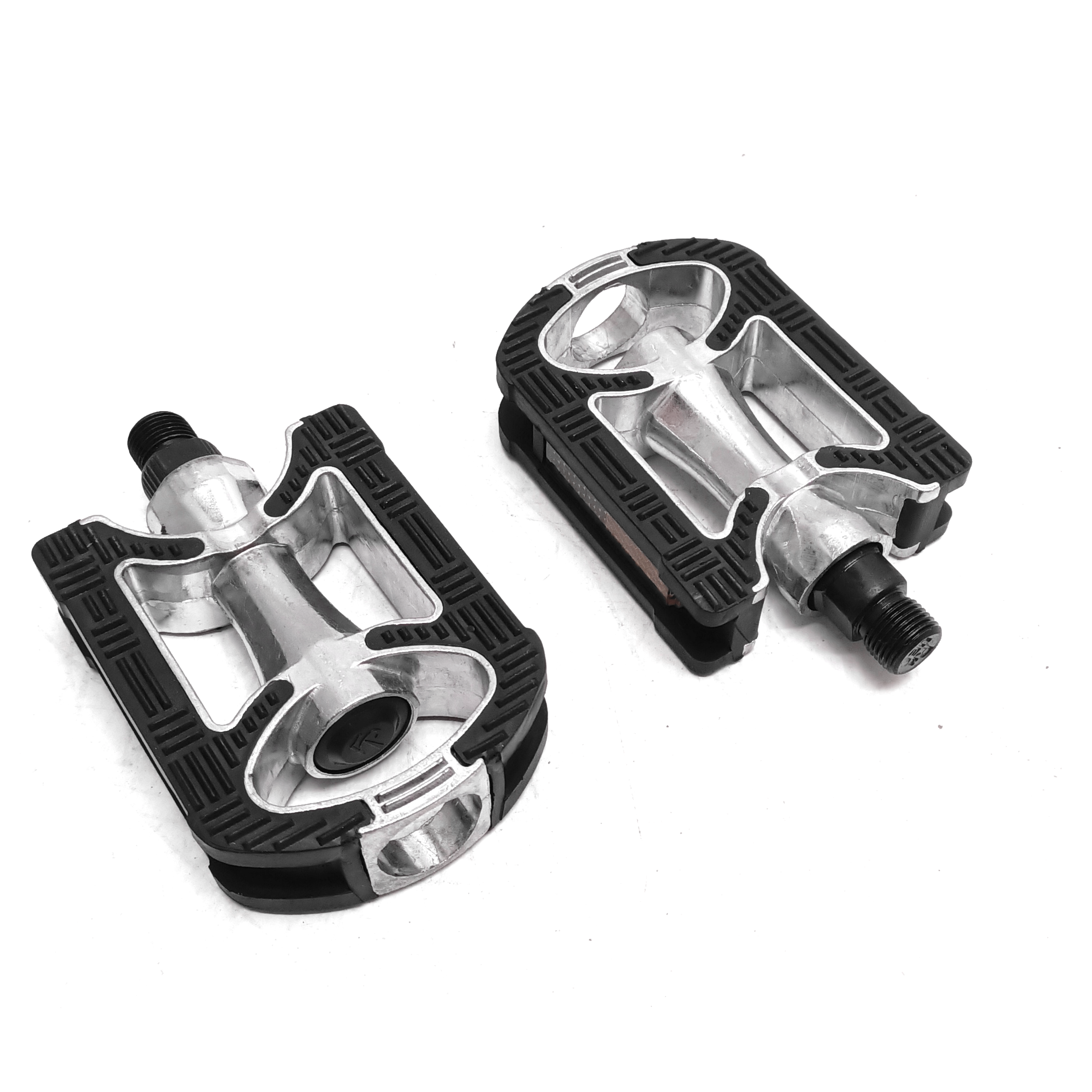 Falkx aluminium pedalen 9 16 zwart-zilver