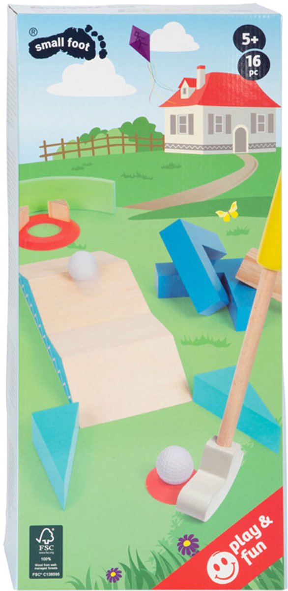 Small foot - houten minigolf, 20dlg.