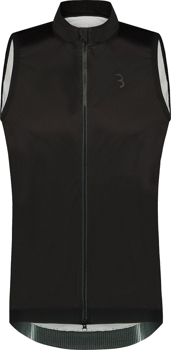 Bbb cycling windvest wielrennen - windshield fietsjack - 10 - 25 °c - mouwloze windstopper heren dames - waterbestendig - windjack wielrennen - maat xxxl - bbw-485