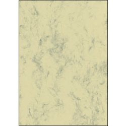 Sigel designpapier - a4 - marmer beige - 200 grams - 50 vel - si-dp397