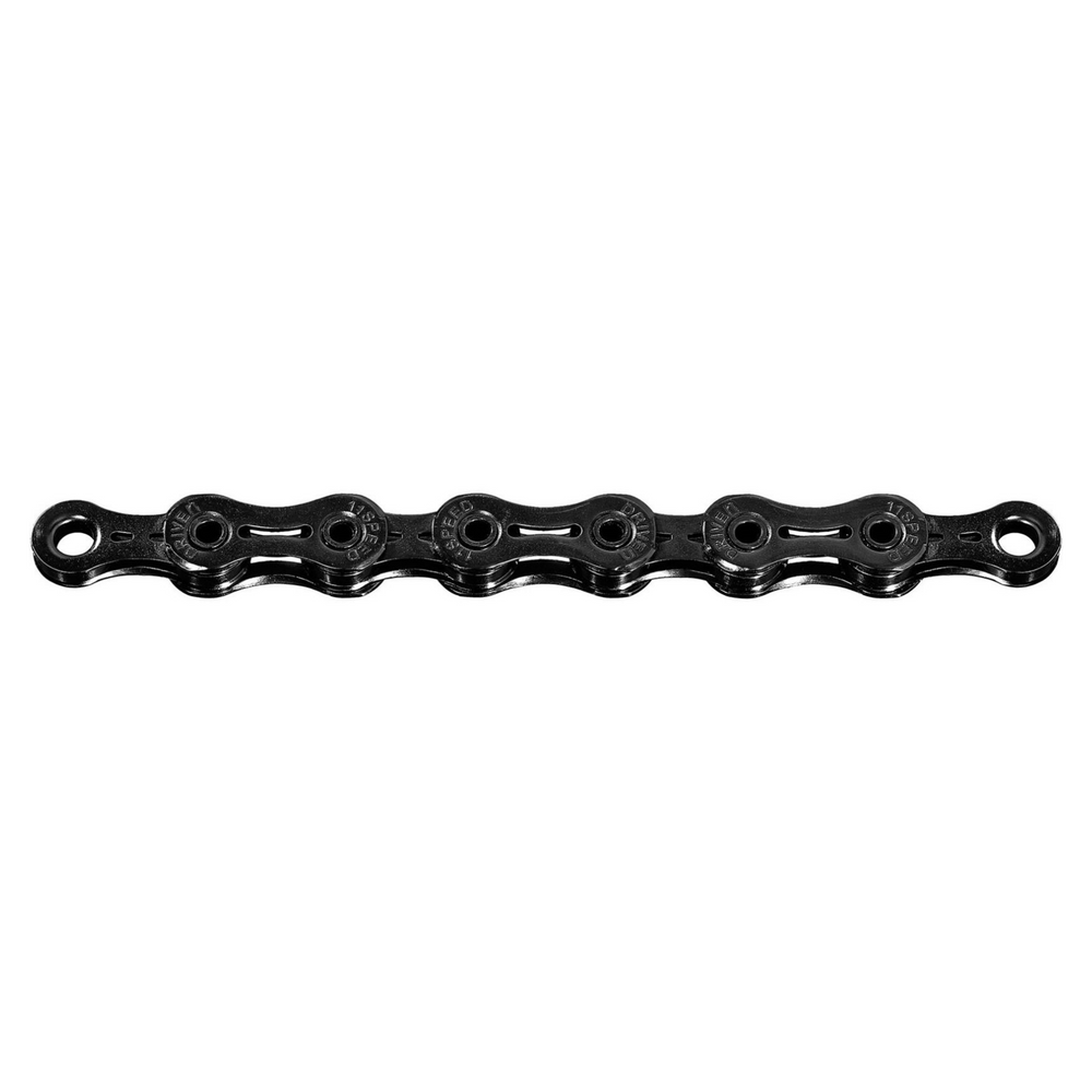 Sunrace cn11z ketting, 1 2 x 11 128 11-speed, 126links zwart, holle pin en schakels.