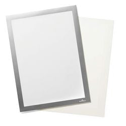 Displayframe durable grip a4 zilver