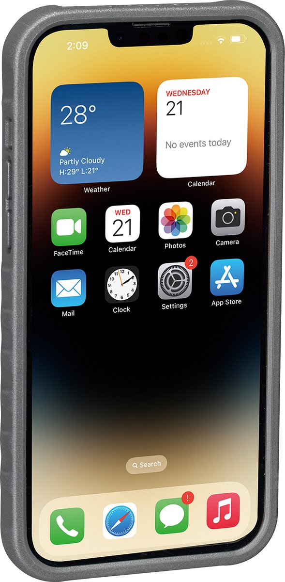 Topeak RideCase iPhone 14 Plus incl. beschermhoes bevestiging