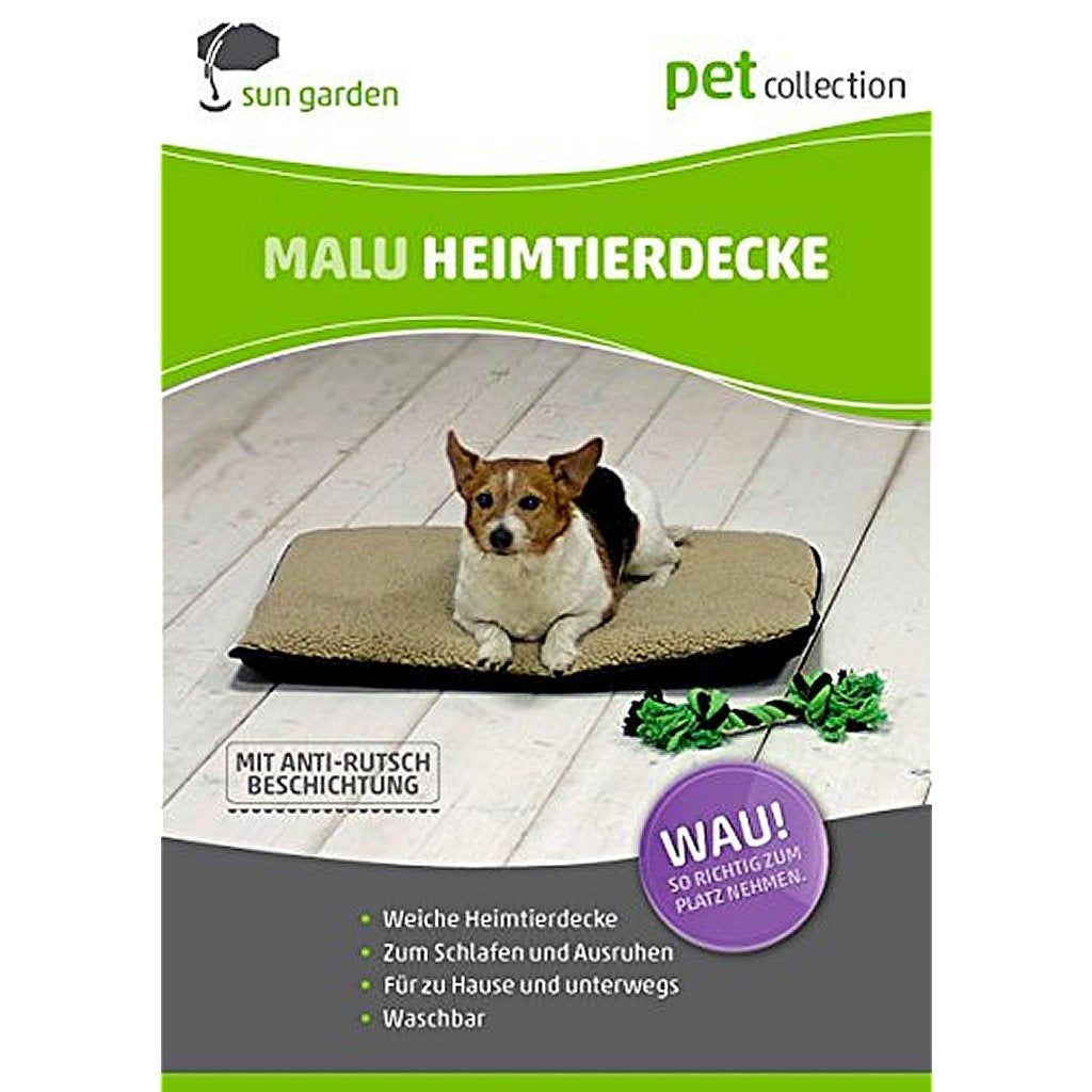 Zonnetuin malu hondenkleed 120x80x5cm beige