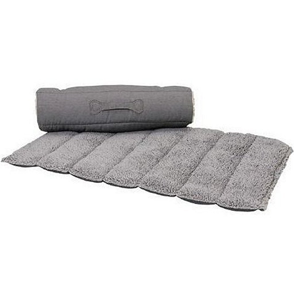 Zonnetuin oskar oprolbaar hondenkleed 100x65x4 cm grijs