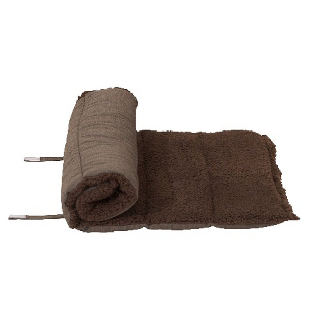 Zonnetuin oskar oprolbaar hondenkleed 100x65x4 cm donkerbruin