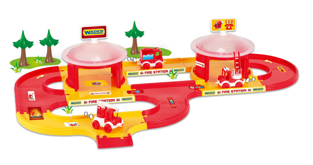 Wader kinderauto's 3D brandweer