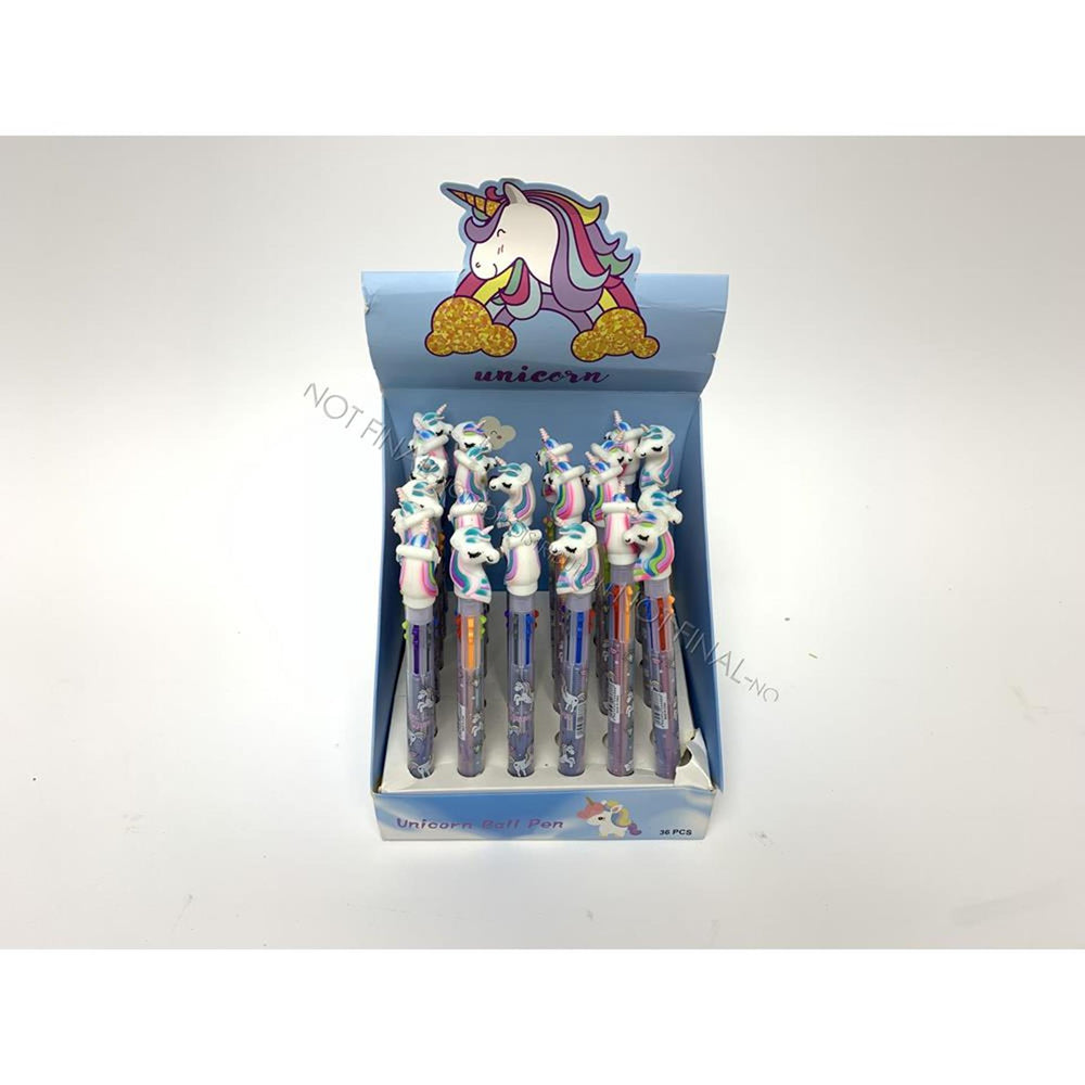 Unicorn multi color balpen