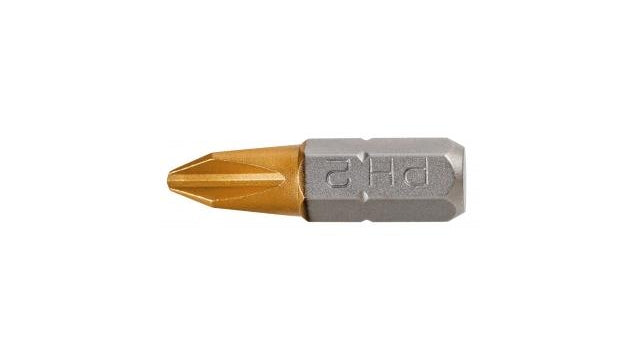 Grafietbit ph2 25mm s2 blik 2 op een blister