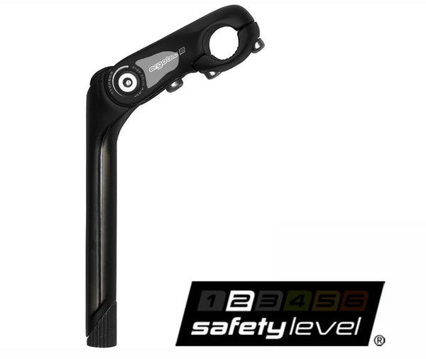 Ergotec kobra vario 25.4mm stem | gabelklemmung: ø 25,4mm 110mm