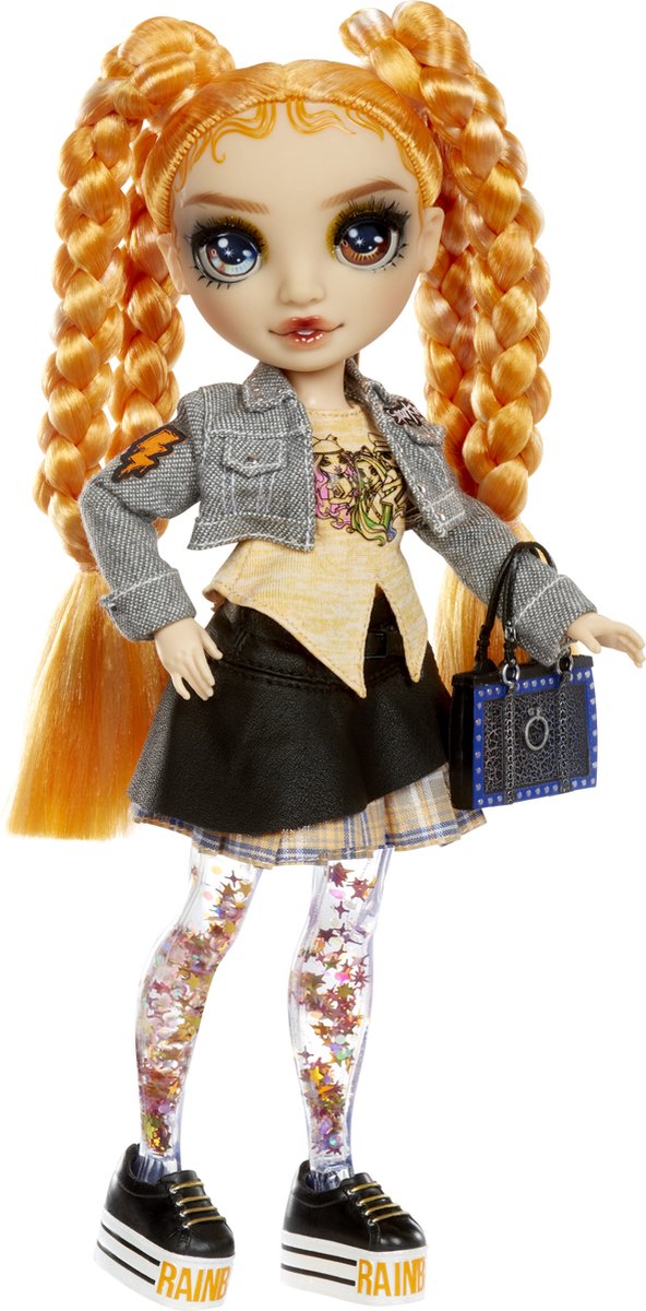 Regenboog hoge sprankeling en glans mode modepop - clementine