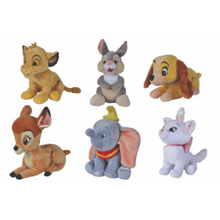 Disney pluche 25 cm 6 assorti | 6 stuks