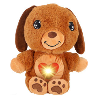 Basic pluche knuffeldier met projector + licht