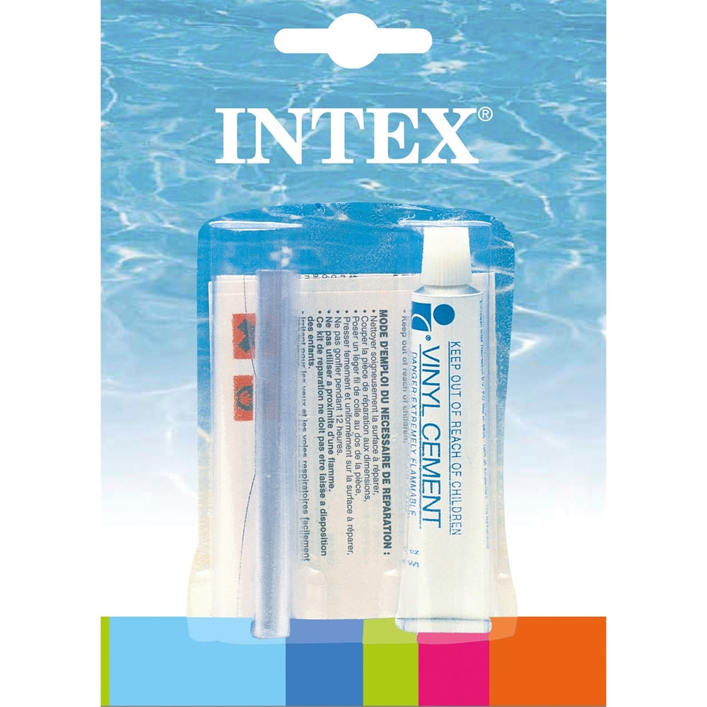 Intex opblaasrepareer setje met lijm en patch