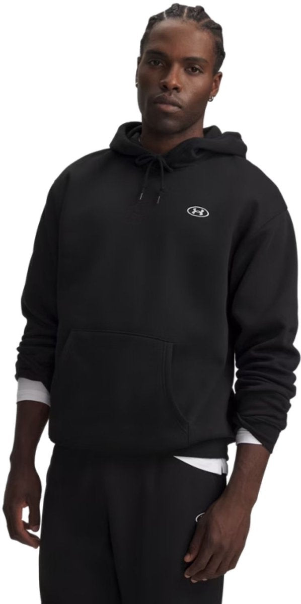Under armour rival fleece sportsweater heren zwart xl