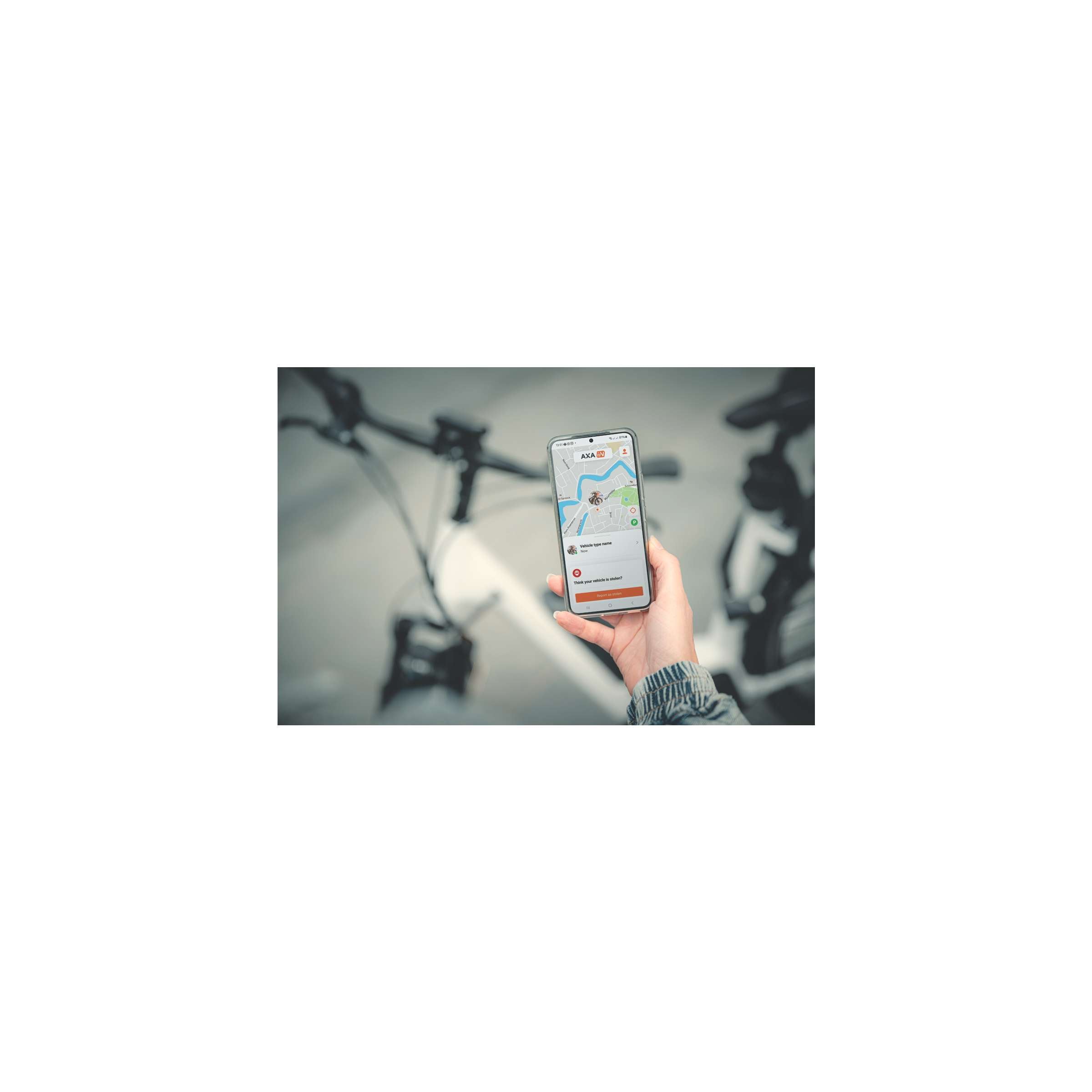 Axa e-bike tracker