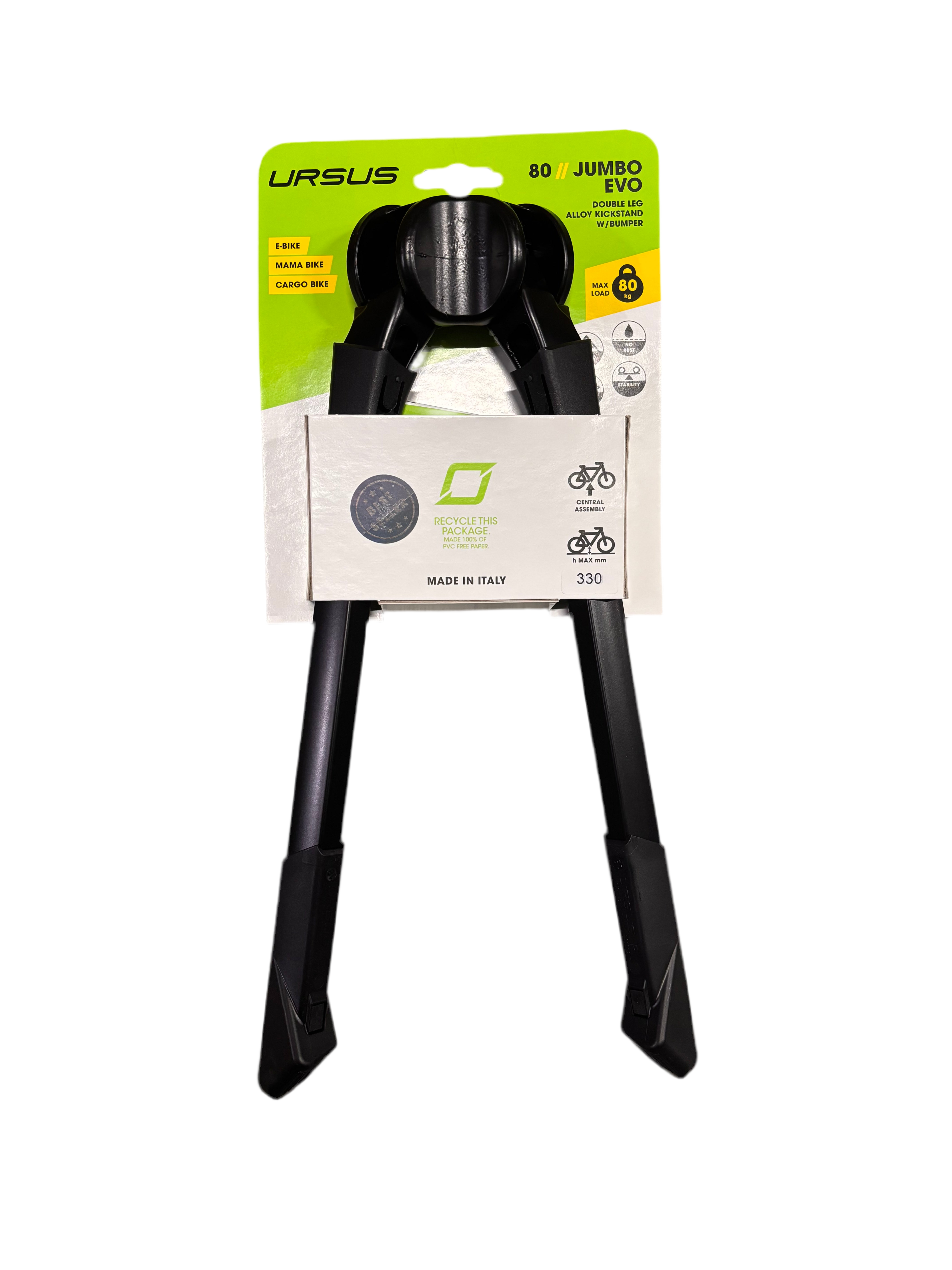 Ursus tweebeenstandaard 80 - jumbo evo doub.leg kickstand 80 jumbo evo