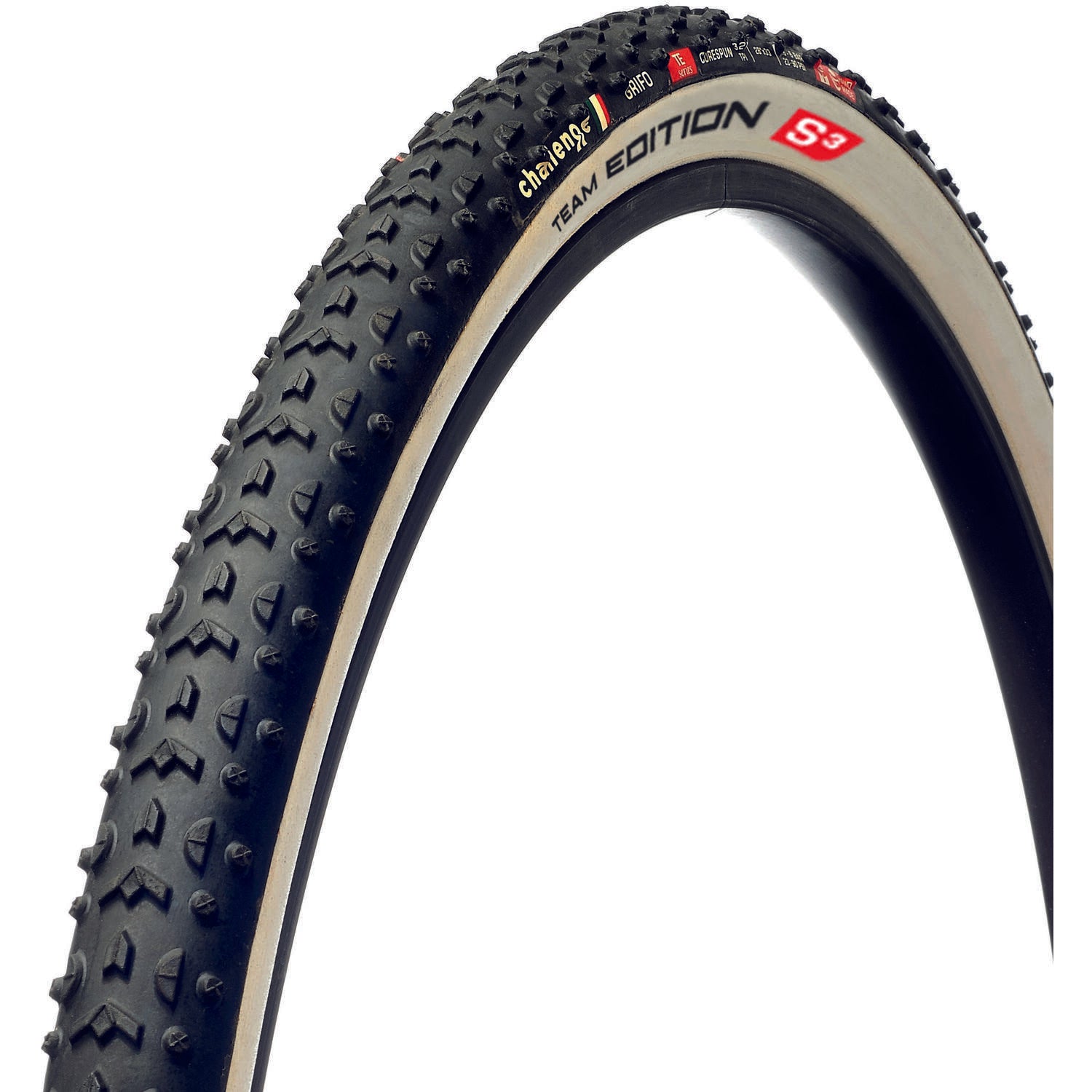 Uitdaging - grifo team edition s tubular 700x33c zwart wit
