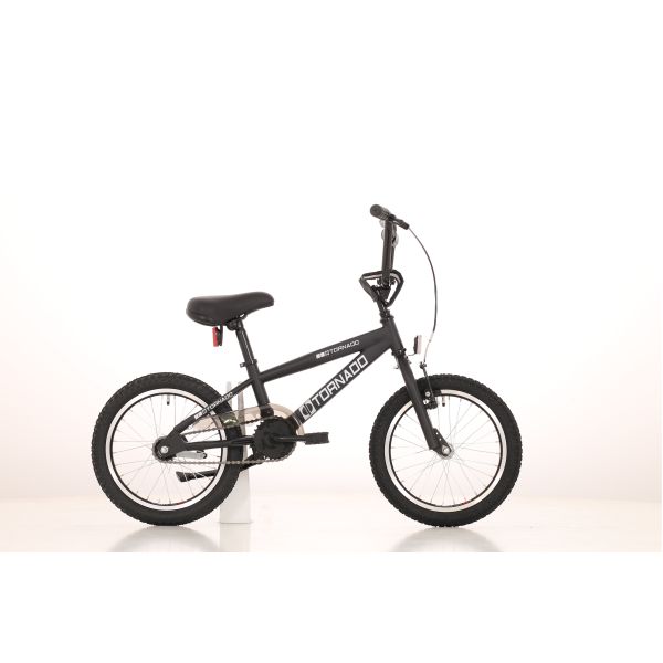 Royal bmx fiets -bugatti tornado 16 inch - mat zwart