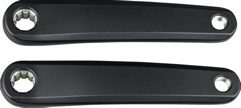 Kalloy crankstel links+rechts 170 mm isis oa bosch aluminium mat zwart