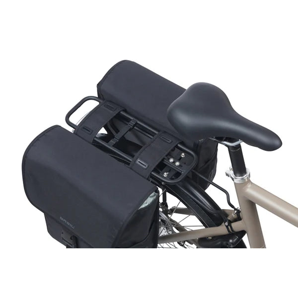 Basilicum tas go dubbel | zwart 32l