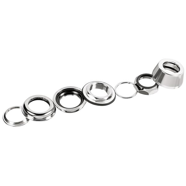 Ergotec - Balhoofdset 1 1 8 Ergotec A118SGK semi-geïntegreerd met draad - zilver