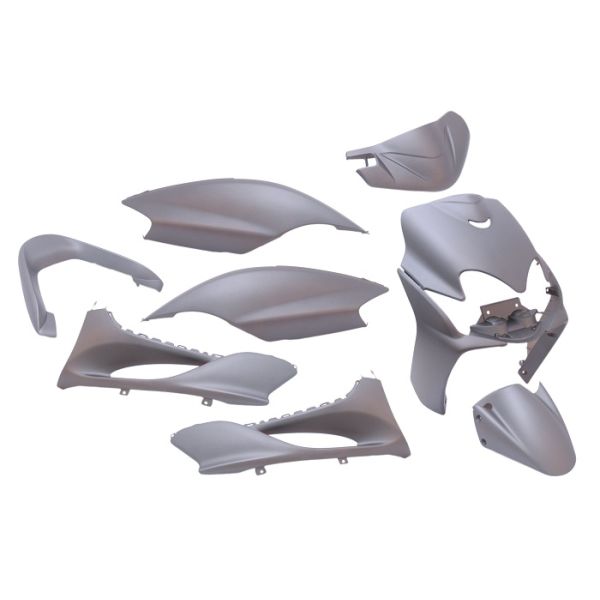 Edge 9-piece fairing kit for Yamaha Jog R MBK Mach G - matte grey