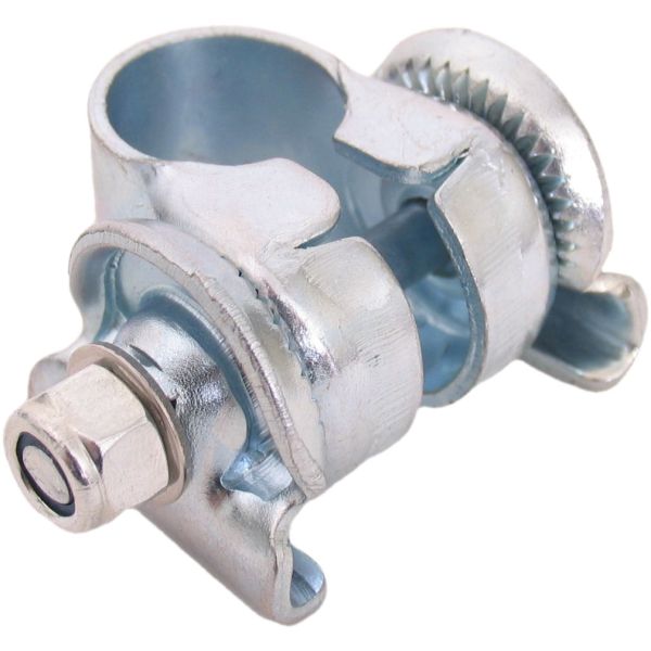 Chrome saddle clamp