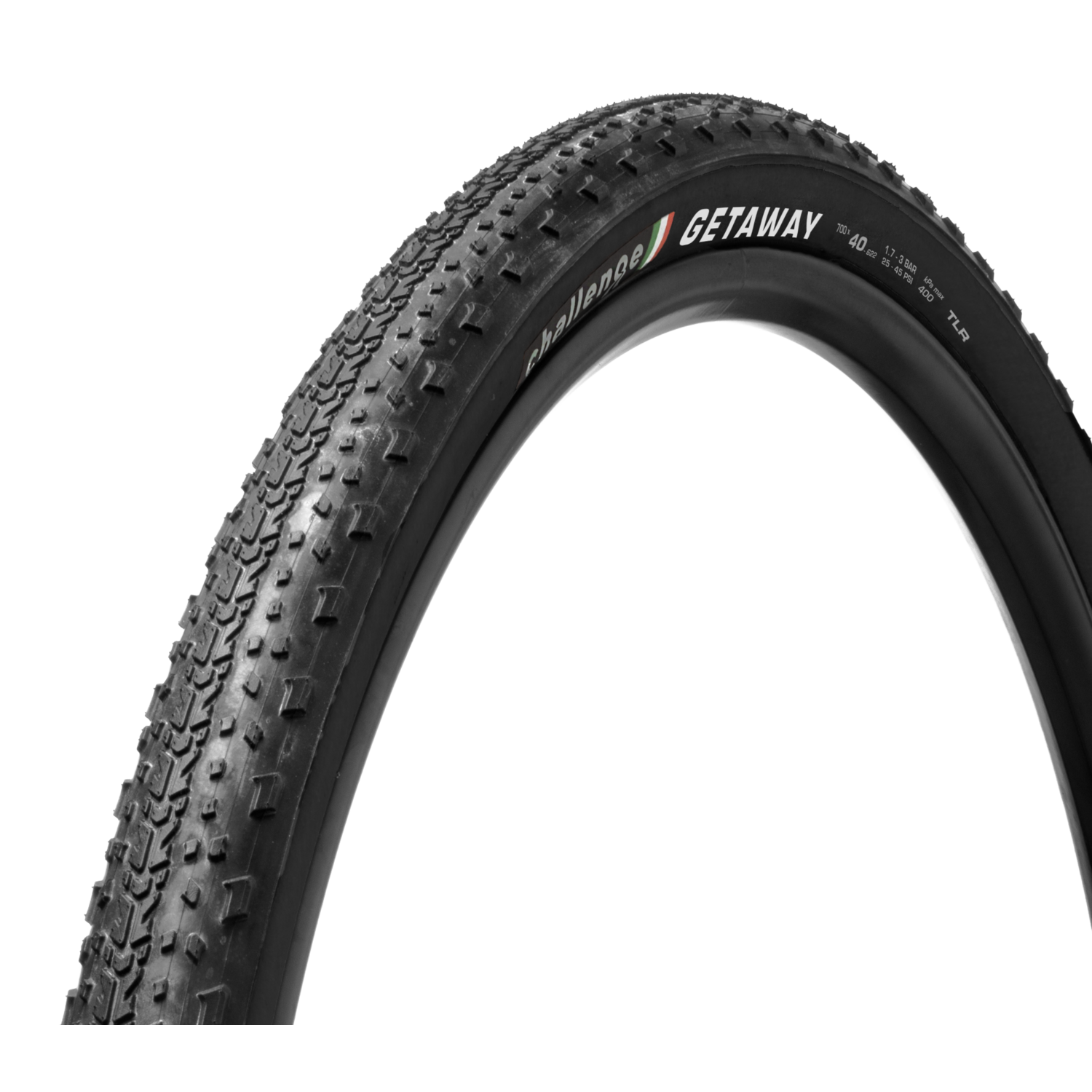 Challenge - escape race clincher tlr 700x40c zwart