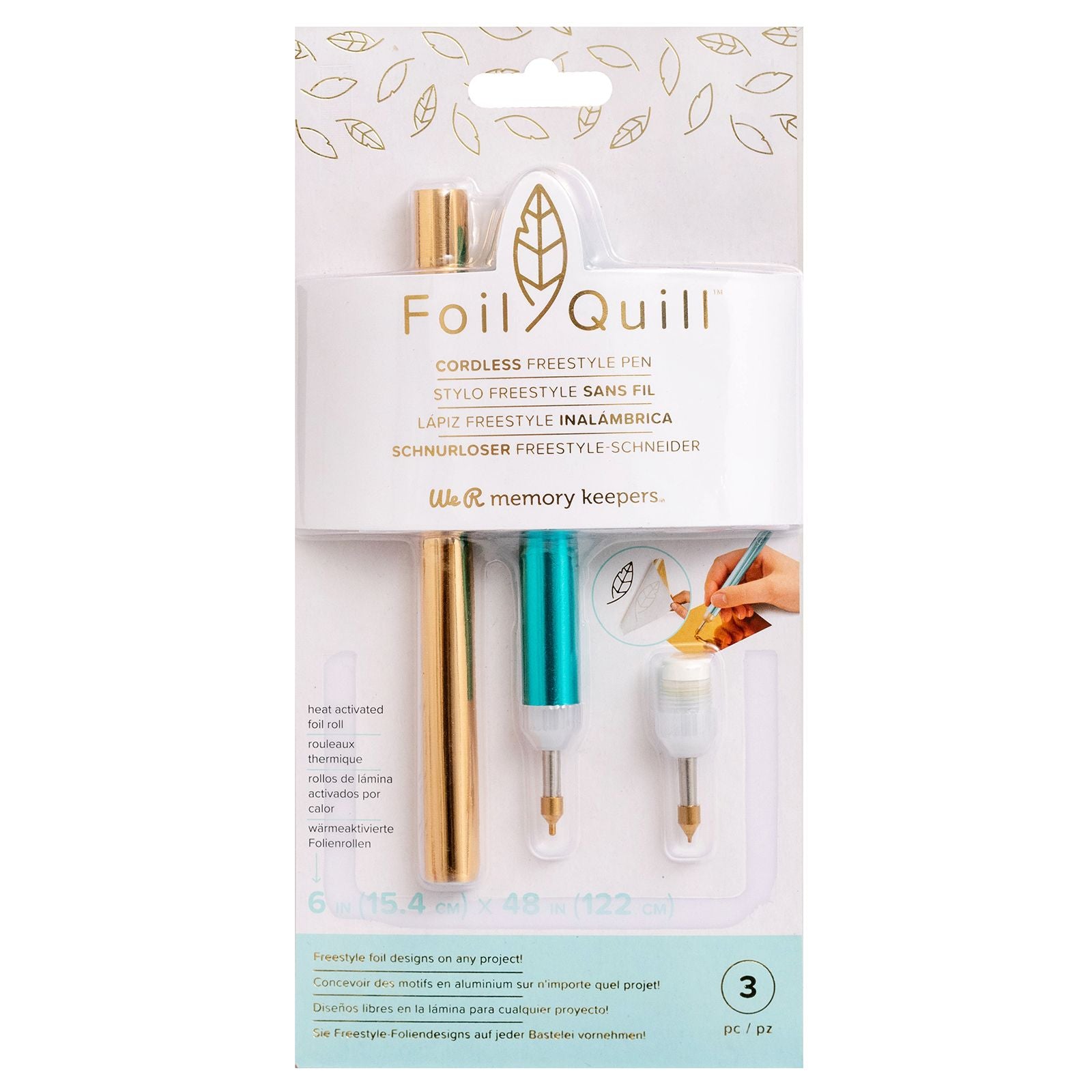 We r makers • foil quill freestyle pen