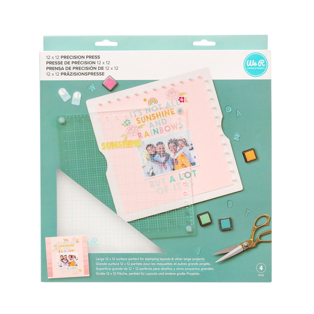 We r makers • precision press 30,5x30,5cm easy lift magnets set 4pcs