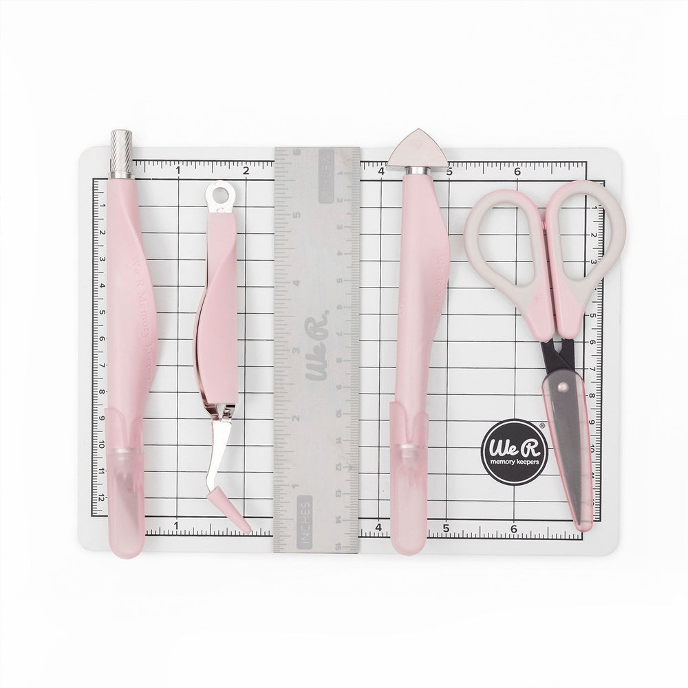 We r makers • mini tool kit pink 6pcs