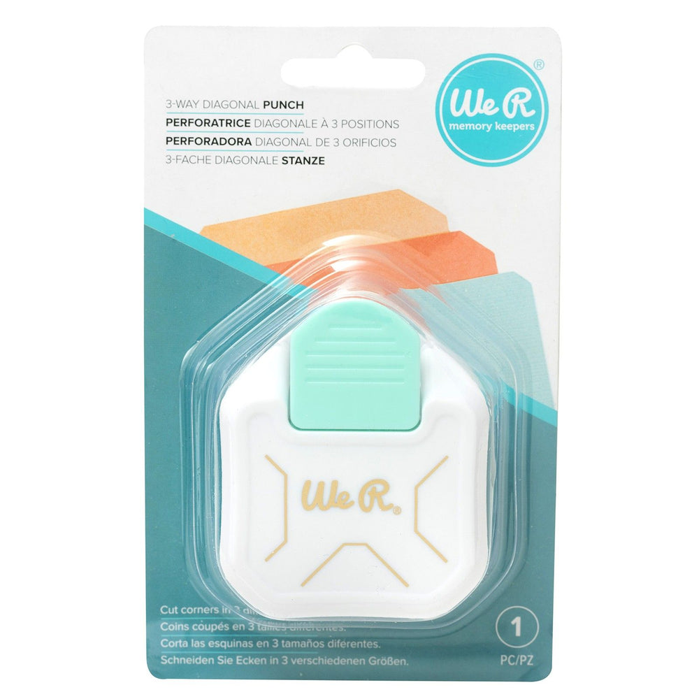 We r makers • 3-in-1 corner punch diagonal