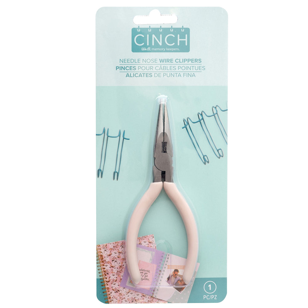 We r makers • cinch needle nose wire clippers pink