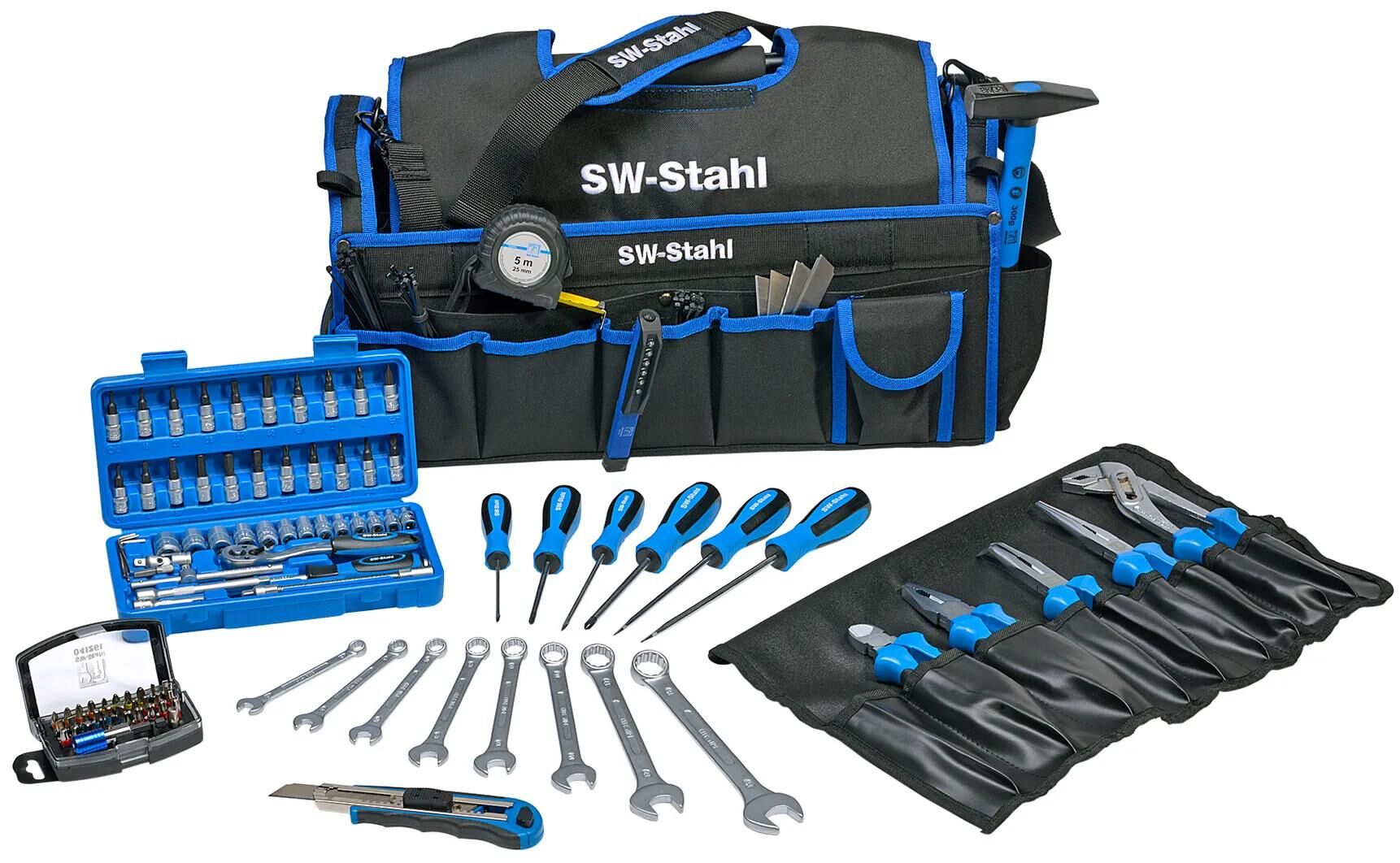 Sw stahl werkzeugtasche multibag xl tool bag multibag xl,109 pcs.